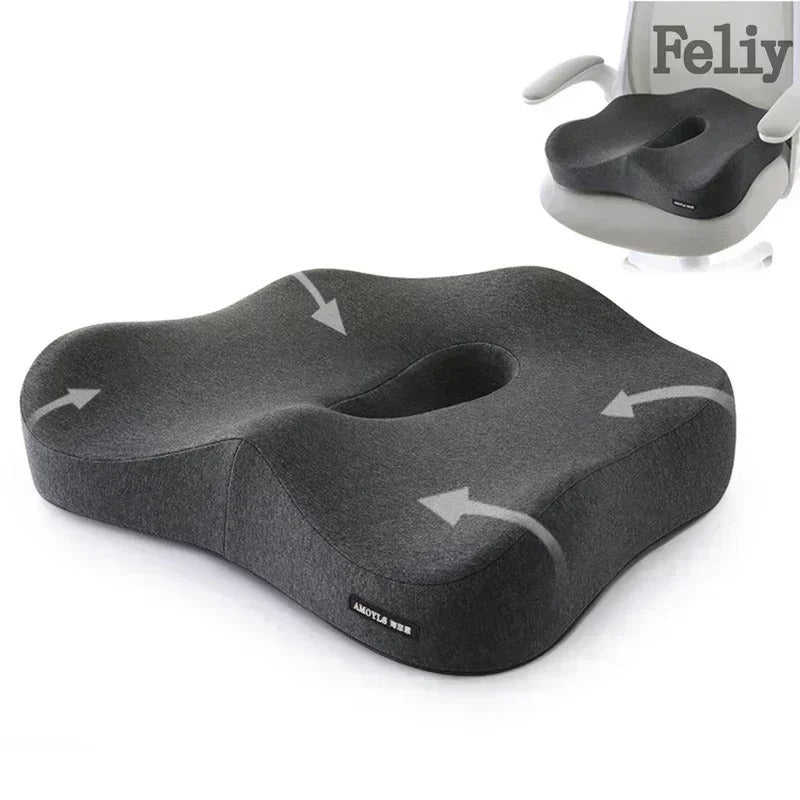 Memory Foam Auto Sitz Unterstützung Taille Kissen Massage - AnavaShop
