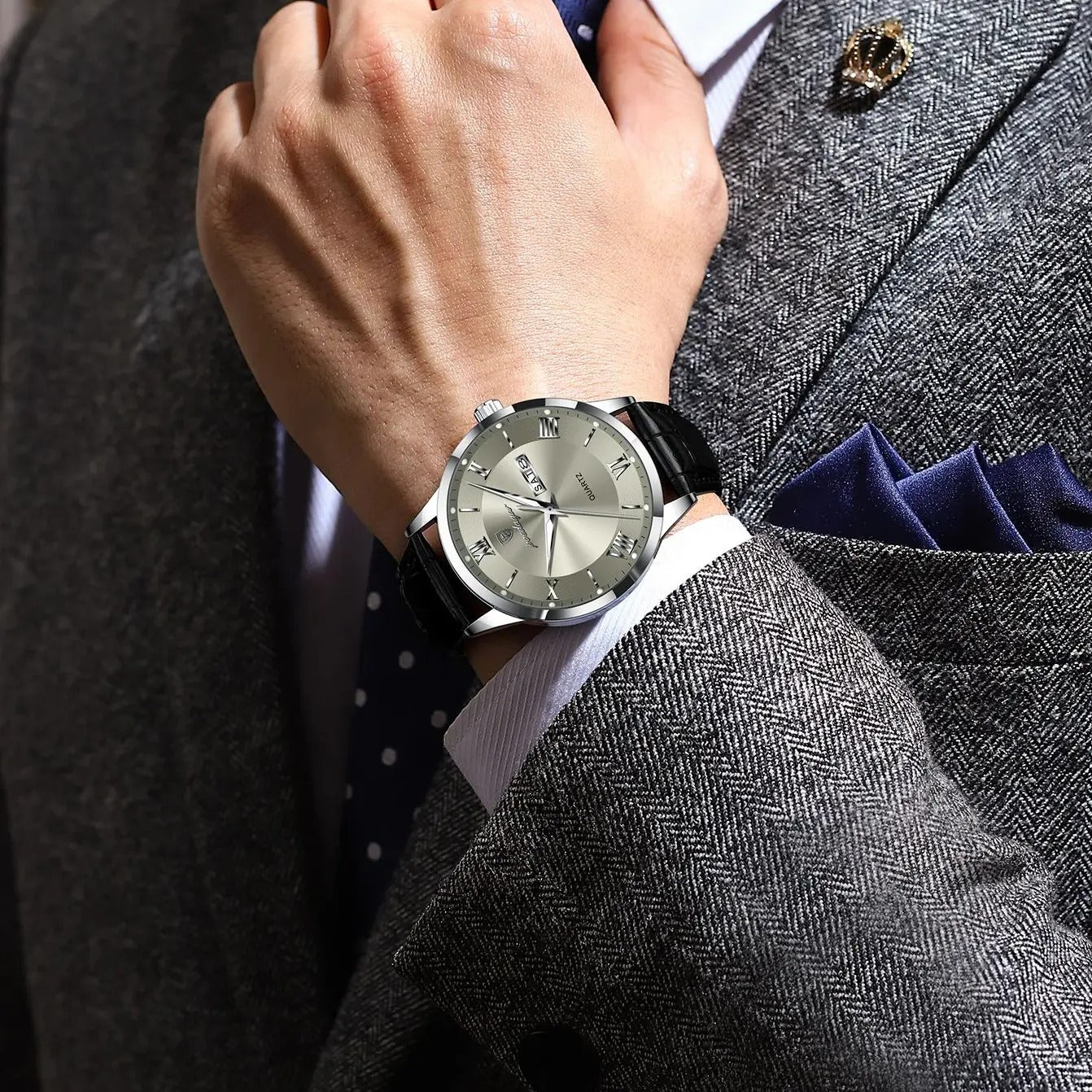 POEDAGAR Top Luxus Uhr Für Männer Militärische Wasserdichte - AnavaShop