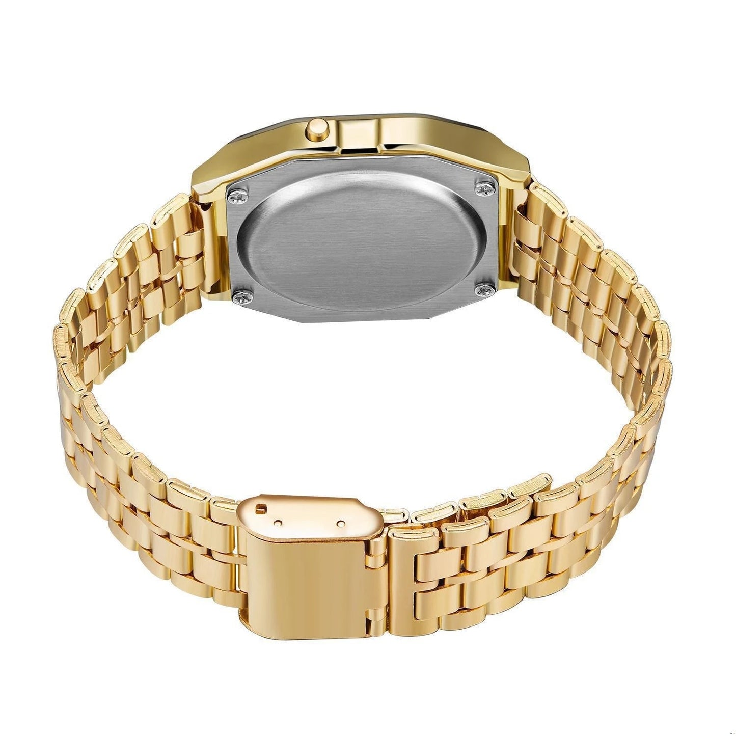 Neue Montre Homme F-91W Stahlband Uhr Für Männer LED Digital Sport - AnavaShop