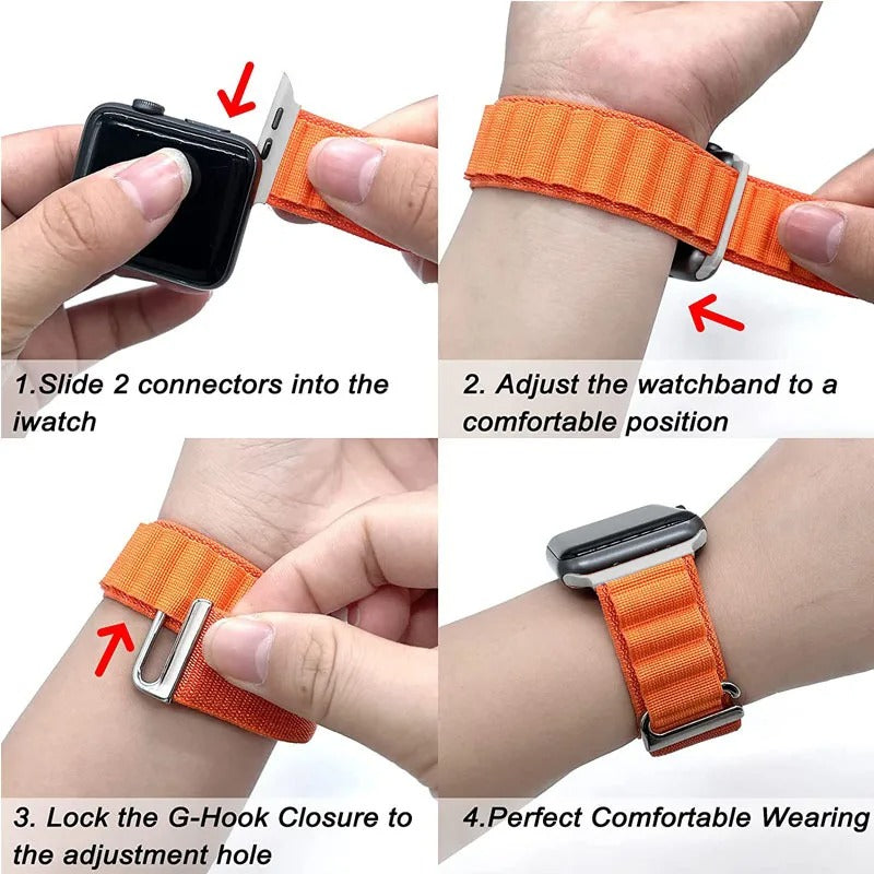 Alpine Loop-Band für Apple Watch Armband - AnavaShop