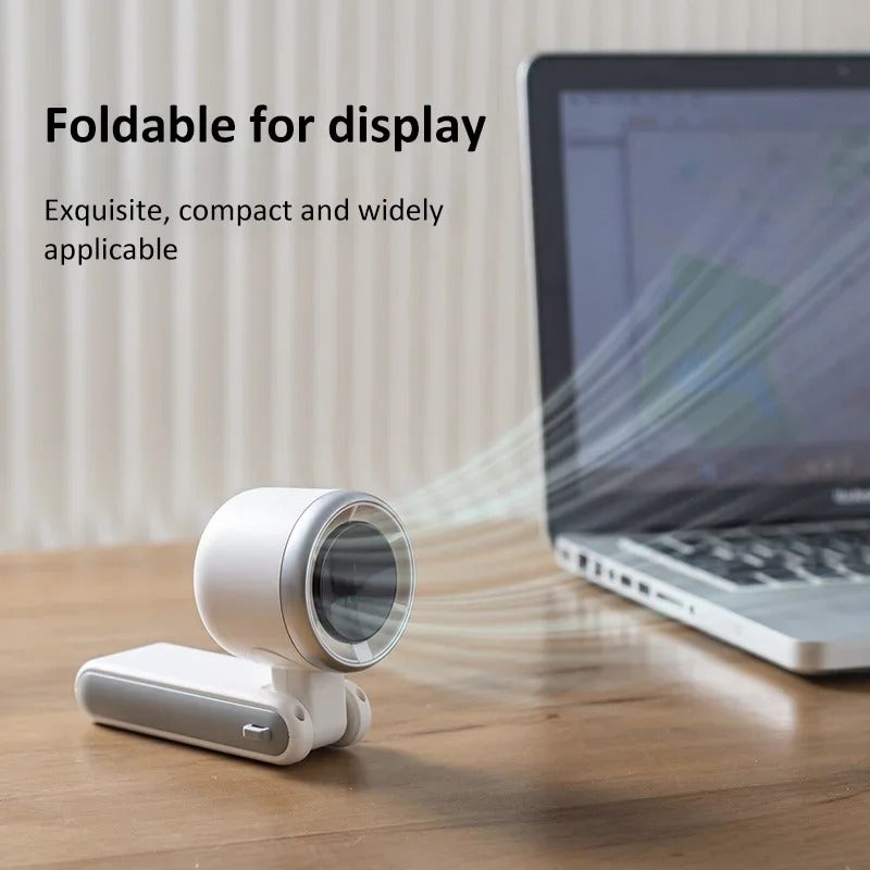 2025 Neuer hängender Hals für den Außenbereich, 180-Grad-Klapp-Desktop-Mini-Ventilator - AnavaShop