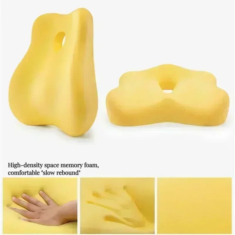 Memory Foam Auto Sitz Unterstützung Taille Kissen Massage - AnavaShop