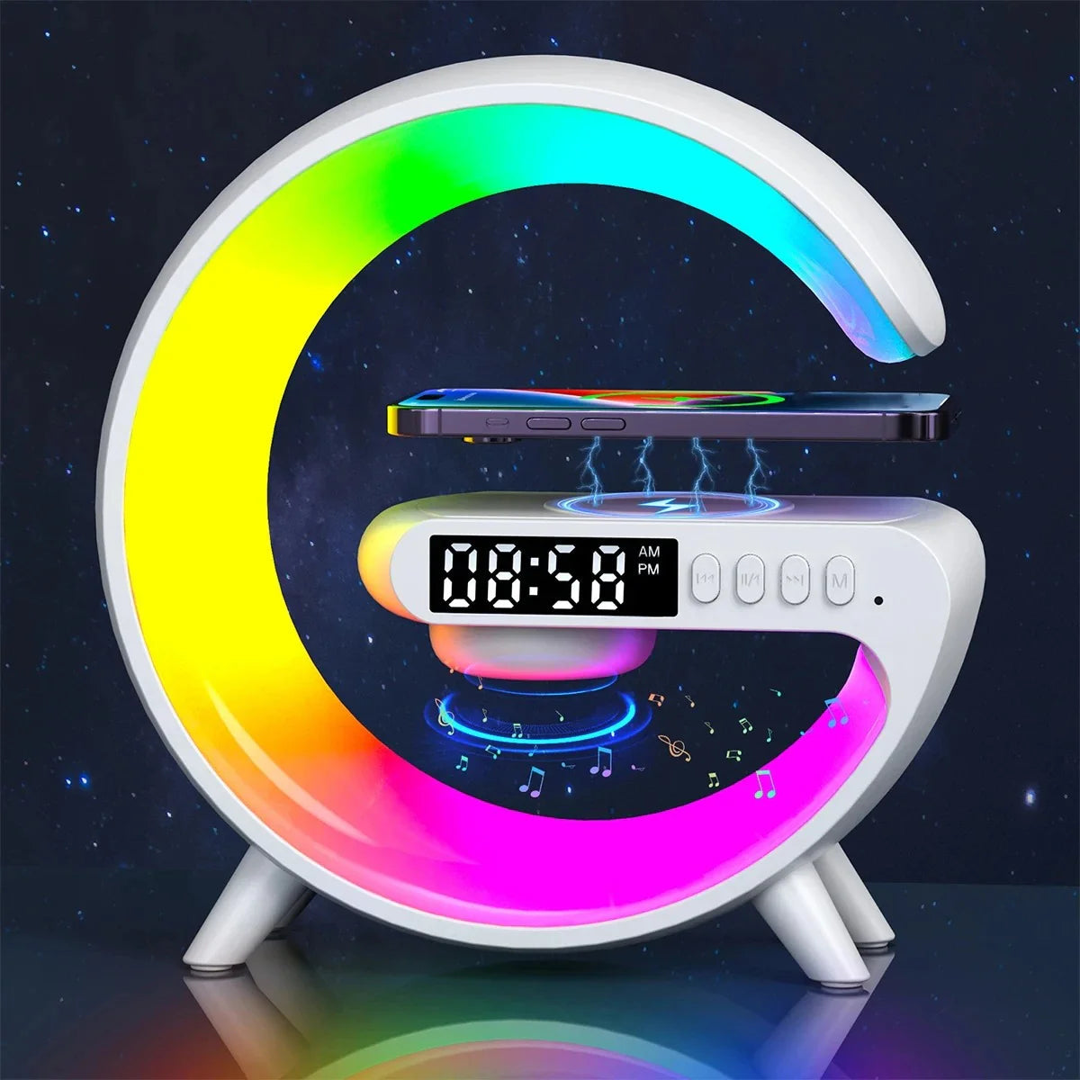 Multifunctional Wireless Charging Lamp - AnavaShop