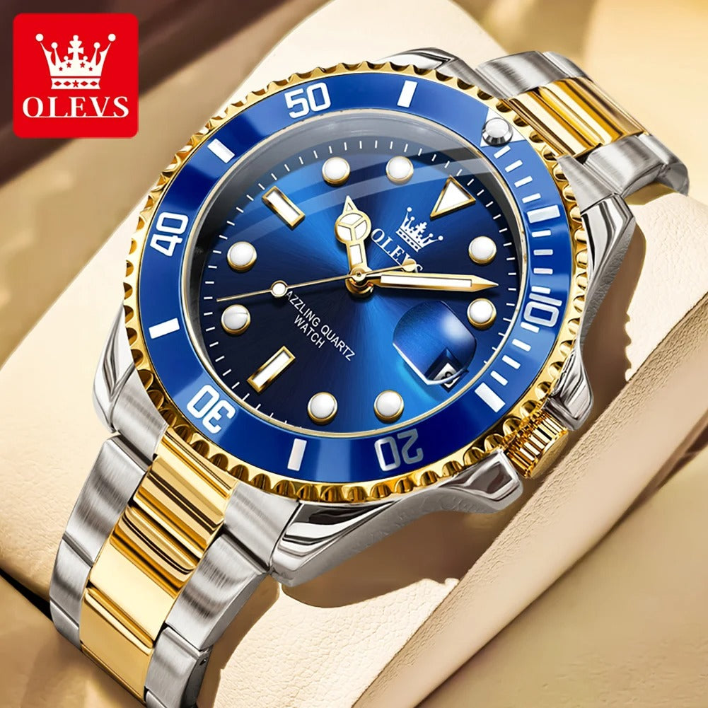 OLEVS 5885 Mann Uhr Original Marke Wasserdichte - AnavaShop