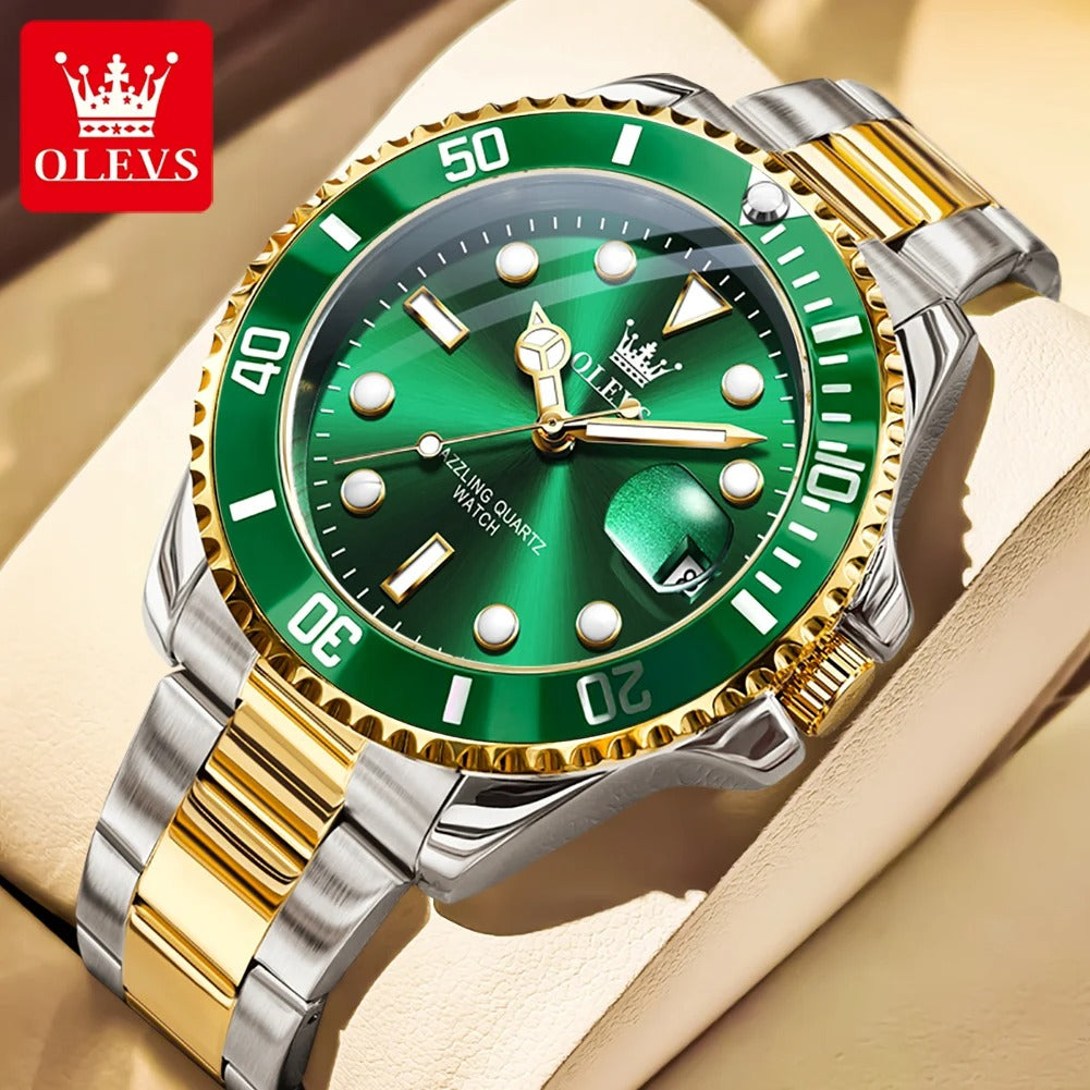 OLEVS 5885 Mann Uhr Original Marke Wasserdichte - AnavaShop