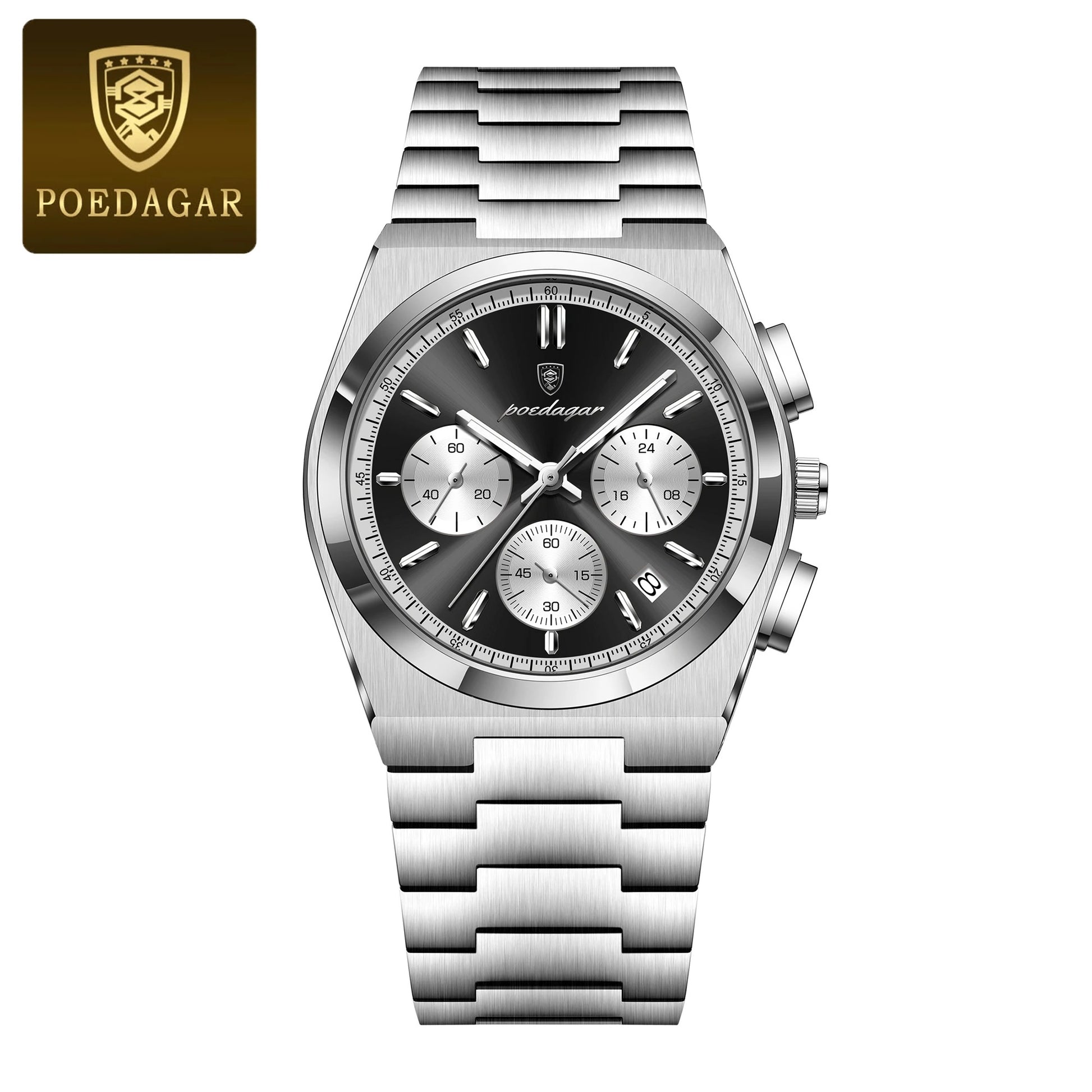 POEDAGAR Luxus Mann Quarzuhr Sport Militär Uhr Für Männer - AnavaShop