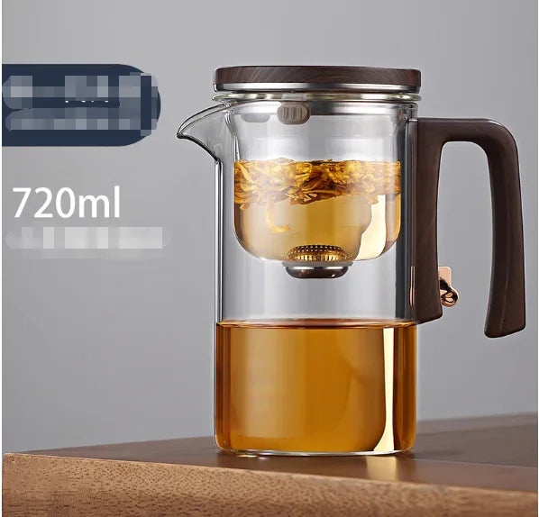 Teapot All-glass Heat-resistant Filter - AnavaShop